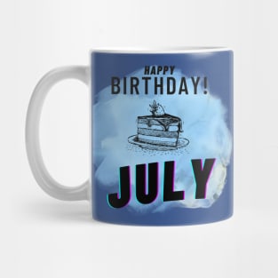 Birthday July #7 Mug